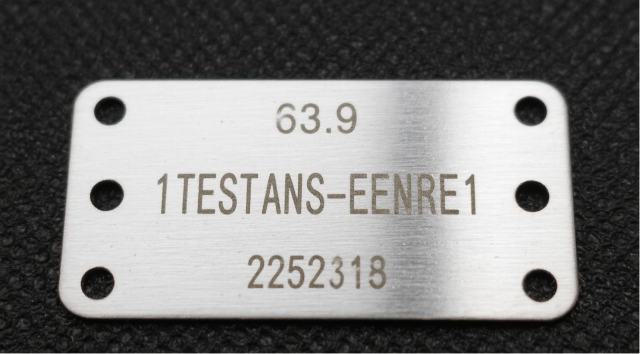 Sistemas de controle de laser em gravação em aço inoxidável