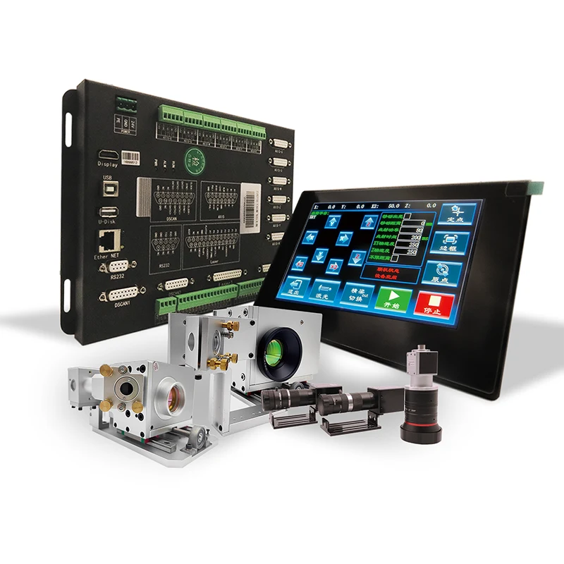 ZJS716-130 Galvanometer Sistema de controle a laser de voo duplo