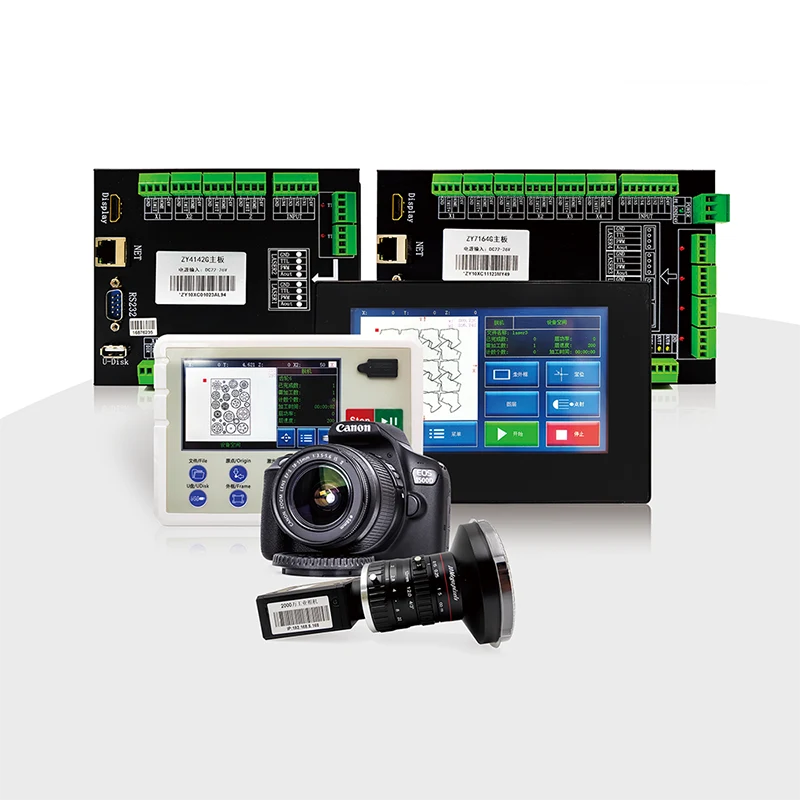 ZY7164G-2000 Sistema de controle a laser panorâmico para têxteis